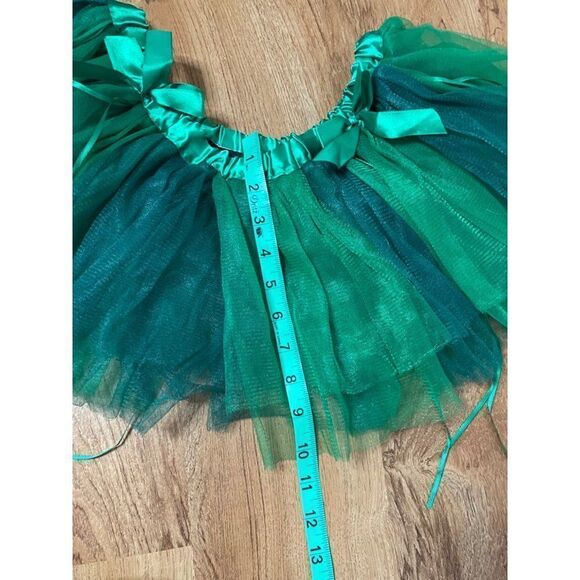 Hot Topic green tulle skirt one size - Picture 5 of 5